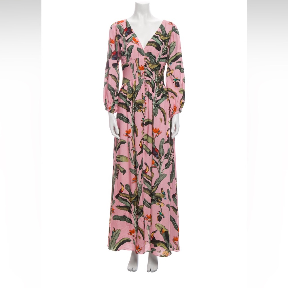 PatBo Floral Print Maxi Dress